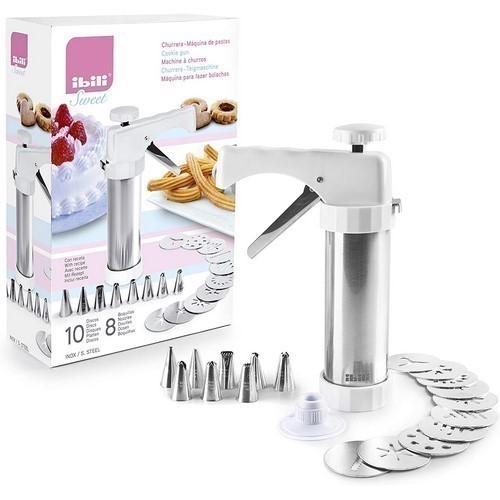 MAQUINA CHURROS/PASTAS IBILI SWEET INOX CLASICA